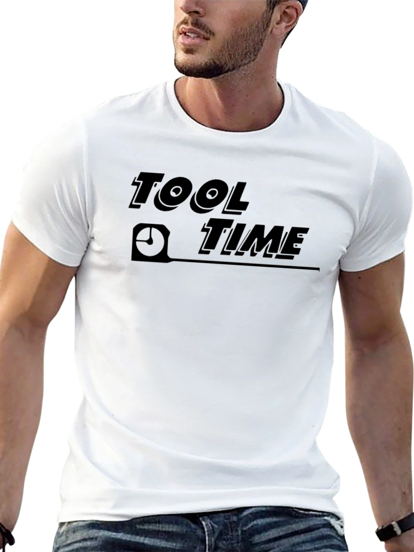Tool Time Graphic Black T-Shirt