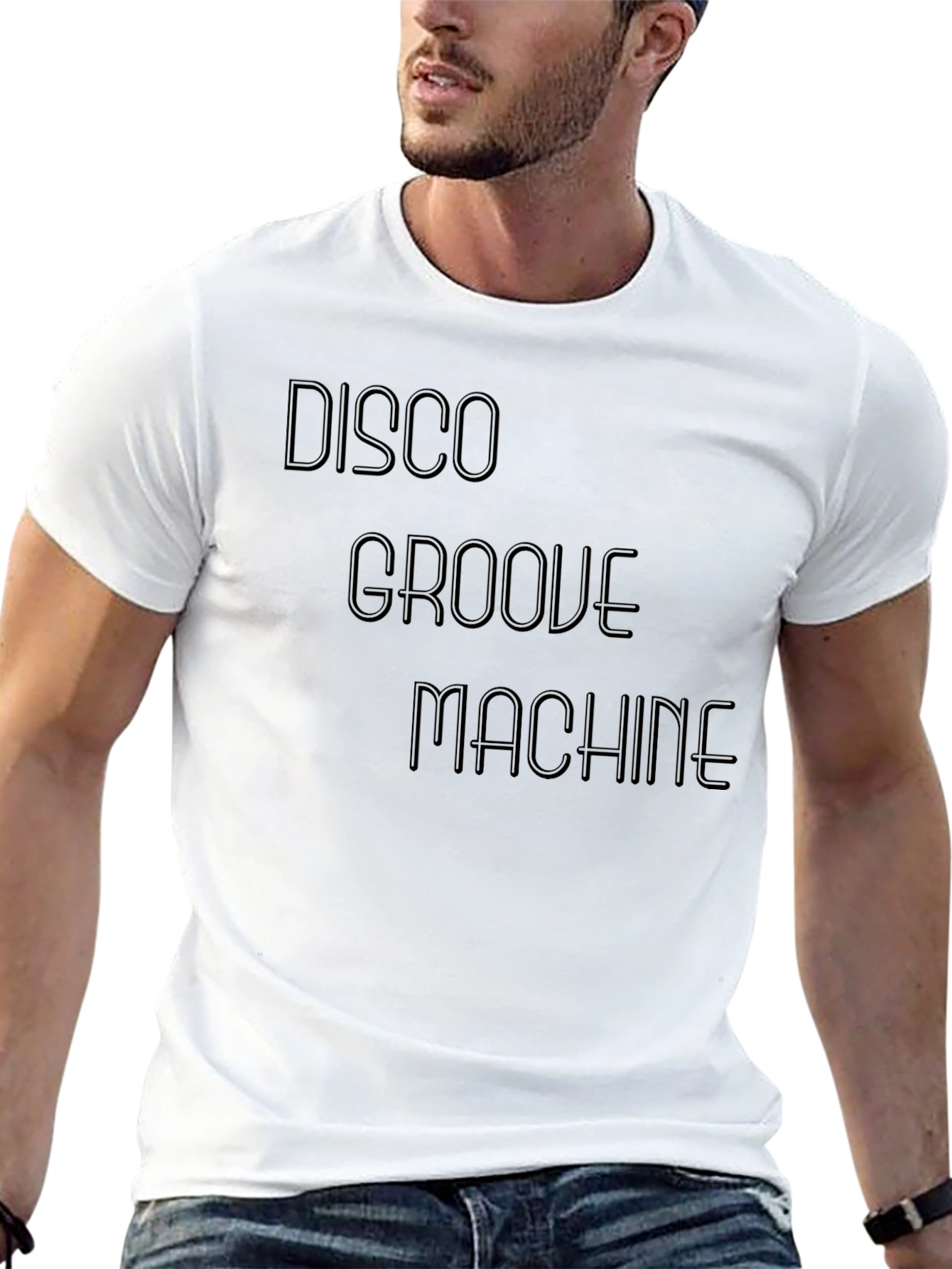 Disco Groove Machine Tee - Retro Party Vibes