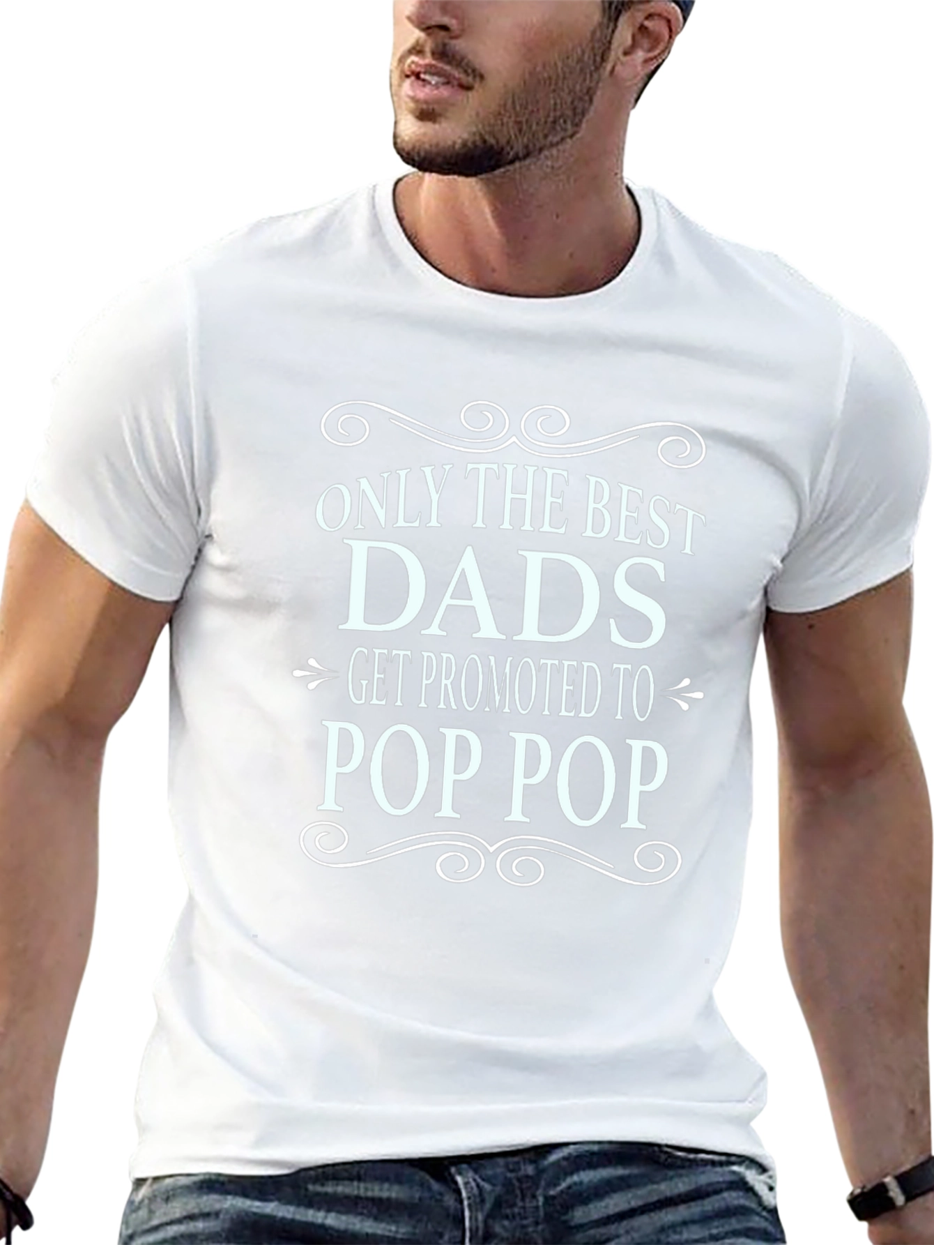 Dad Promoted to Pop Pop T-Shirt