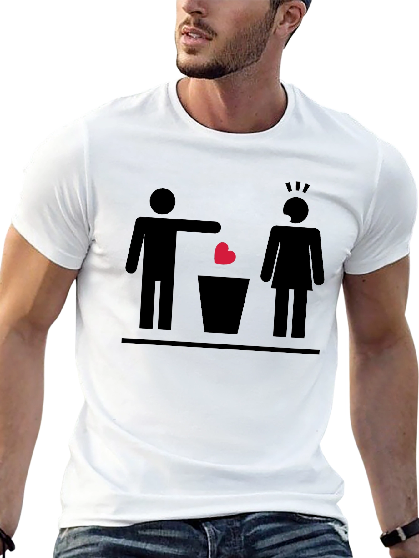 Rejected Heart Tee