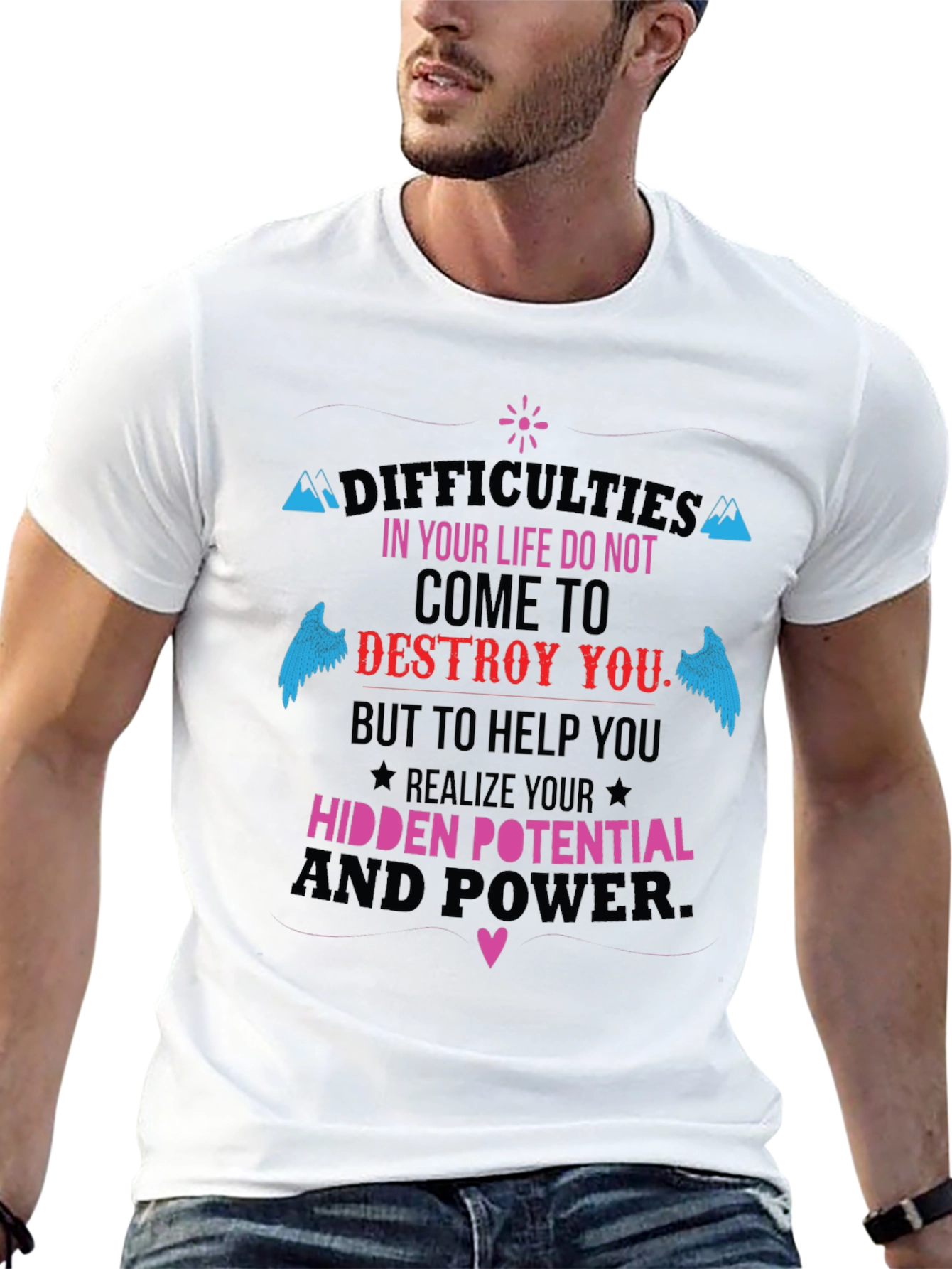 Motivational T-Shirt: Hidden Potential and Power