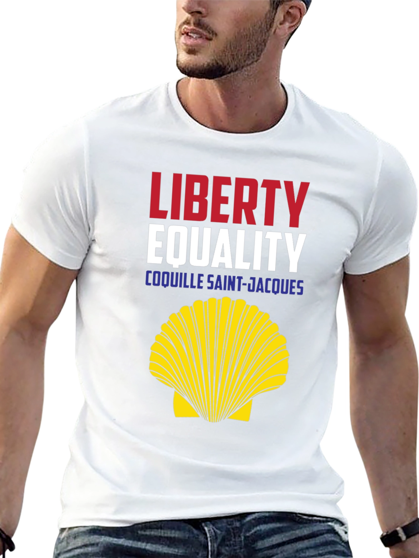 French Revolution T-Shirt - Liberty Equality Coquille Saint-Jacques