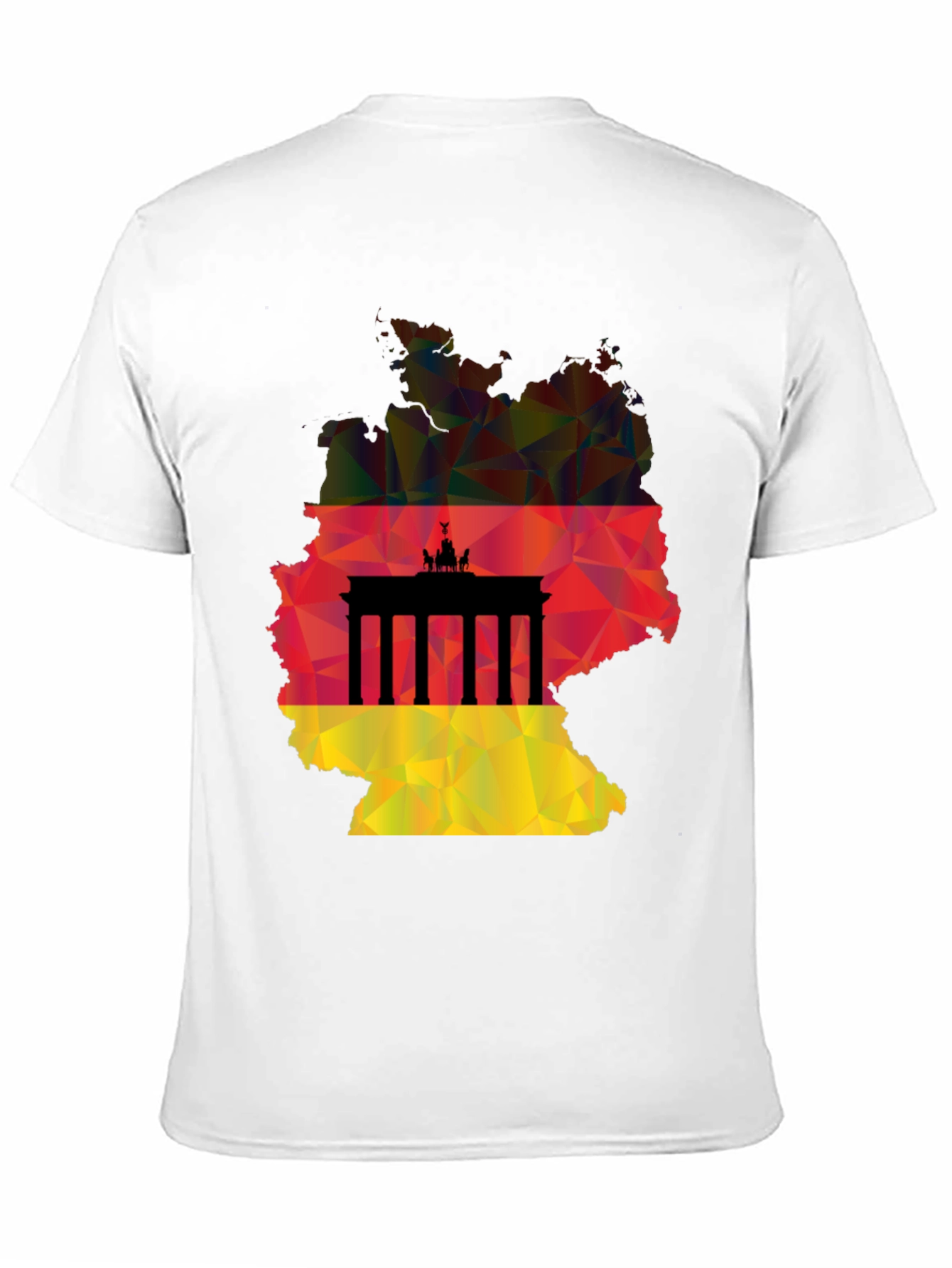 Germany Flag Map T-Shirt