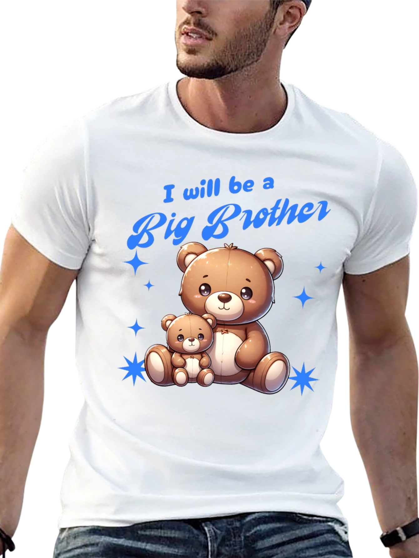 Big Brother Teddy Bear T-Shirt