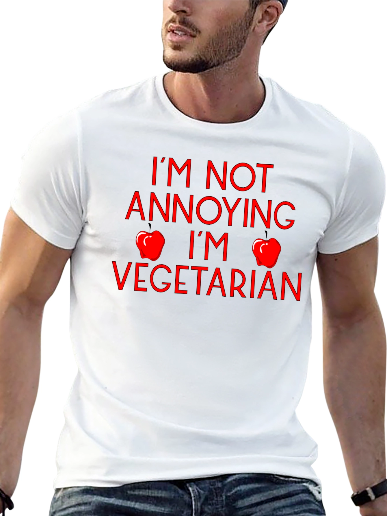 Vegetarian T-Shirt - Im Not Annoying