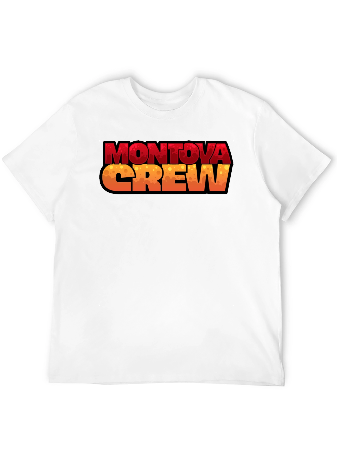 Montova Crew Graphic Tee - Black