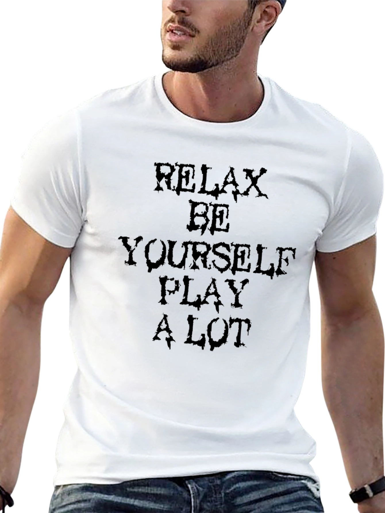 Relax Be Yourself Graphic T-Shirt