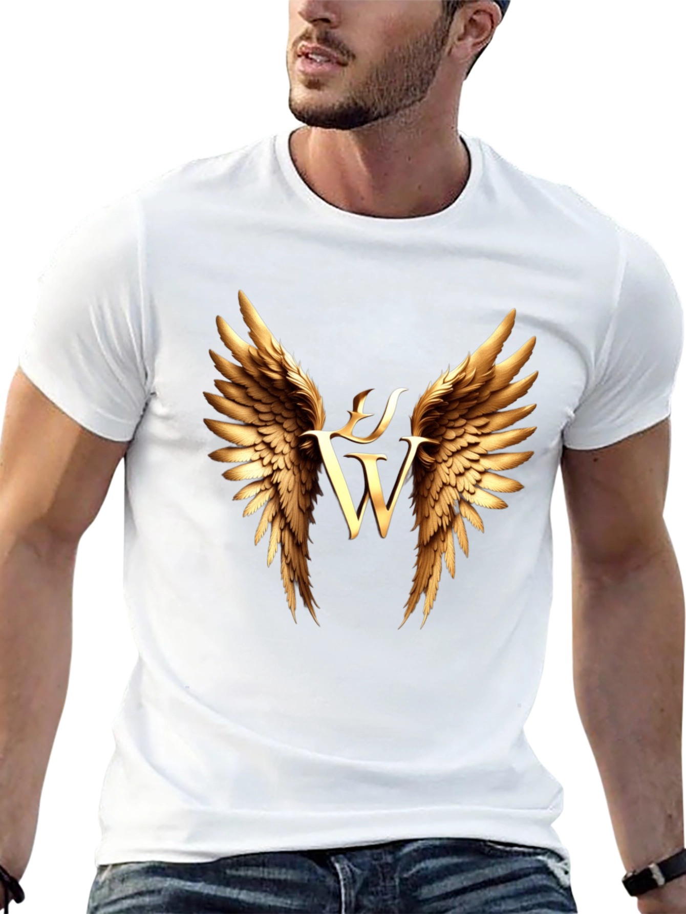 Winged Logo Black T-Shirt