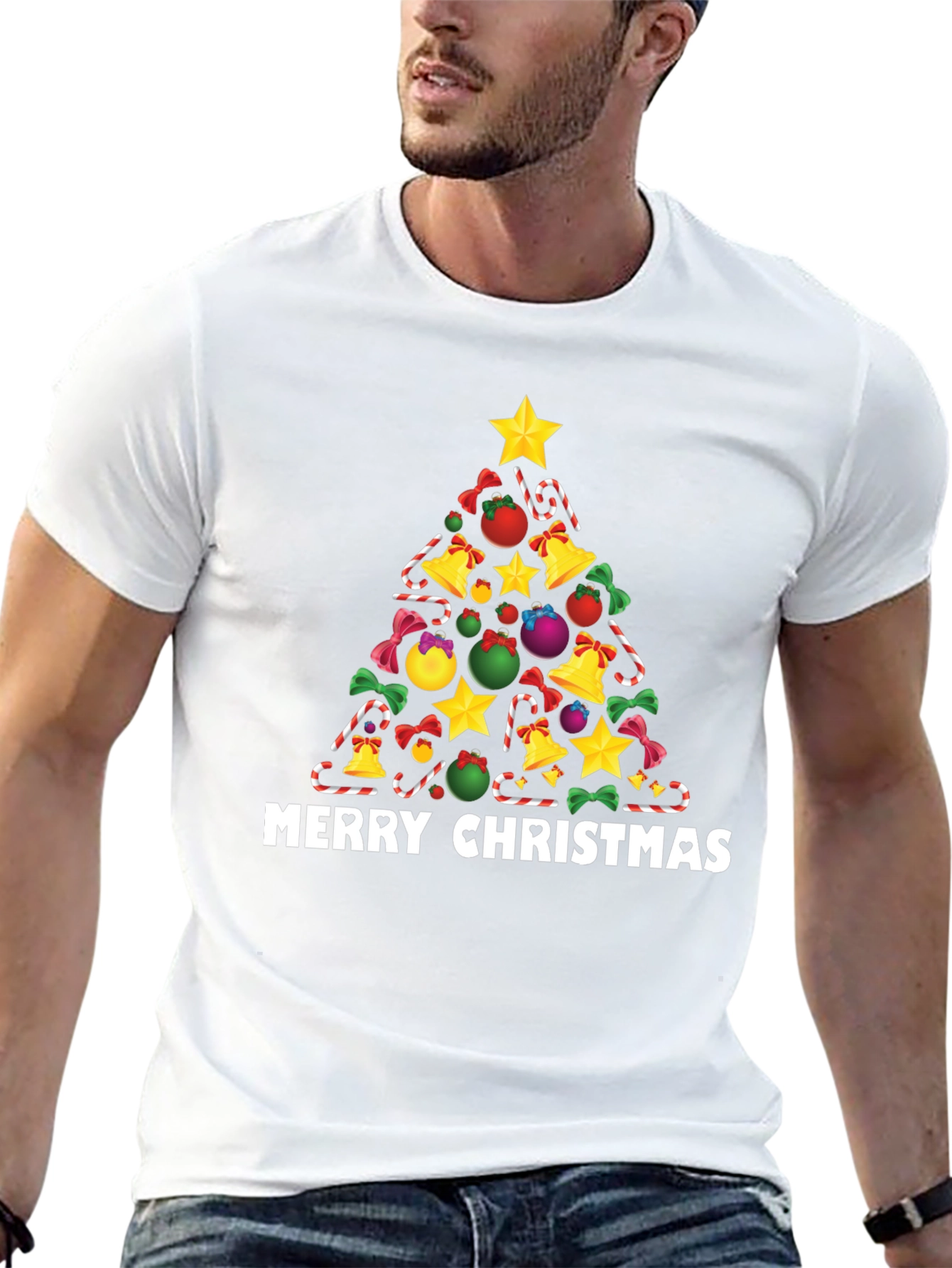 Festive Christmas Tree T-Shirt