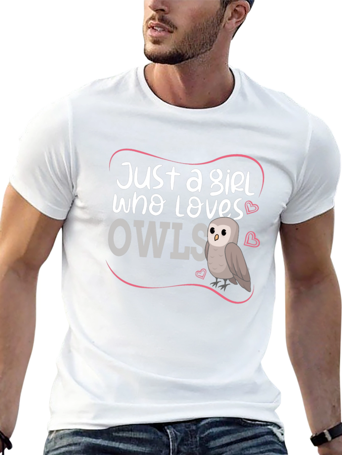 Just a Girl Who Loves Owls T-Shirt