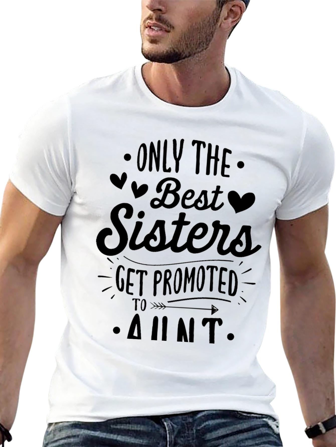 Best Sisters Get Promoted to Aunt T-Shirt