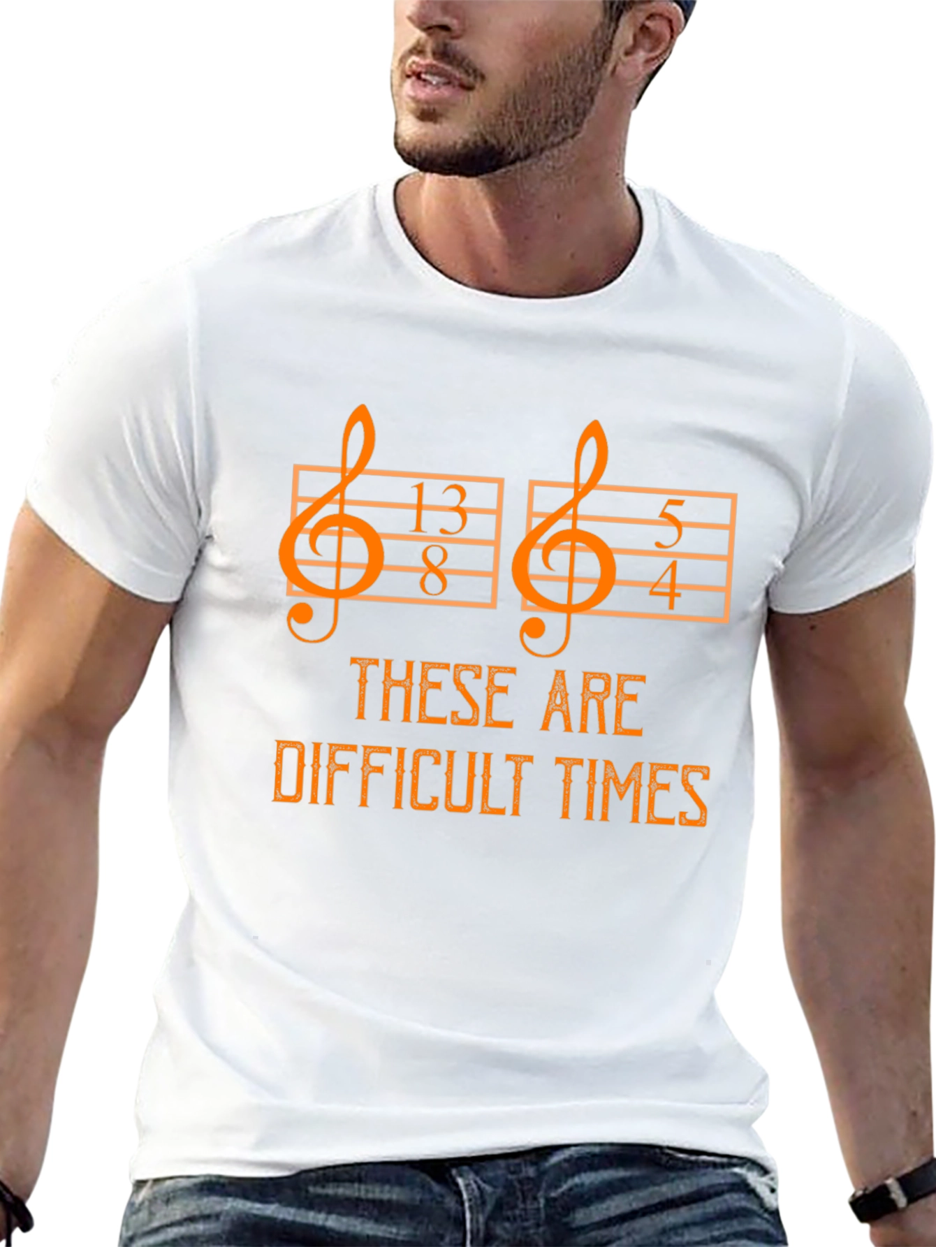 Difficult Times Music Math T-Shirt