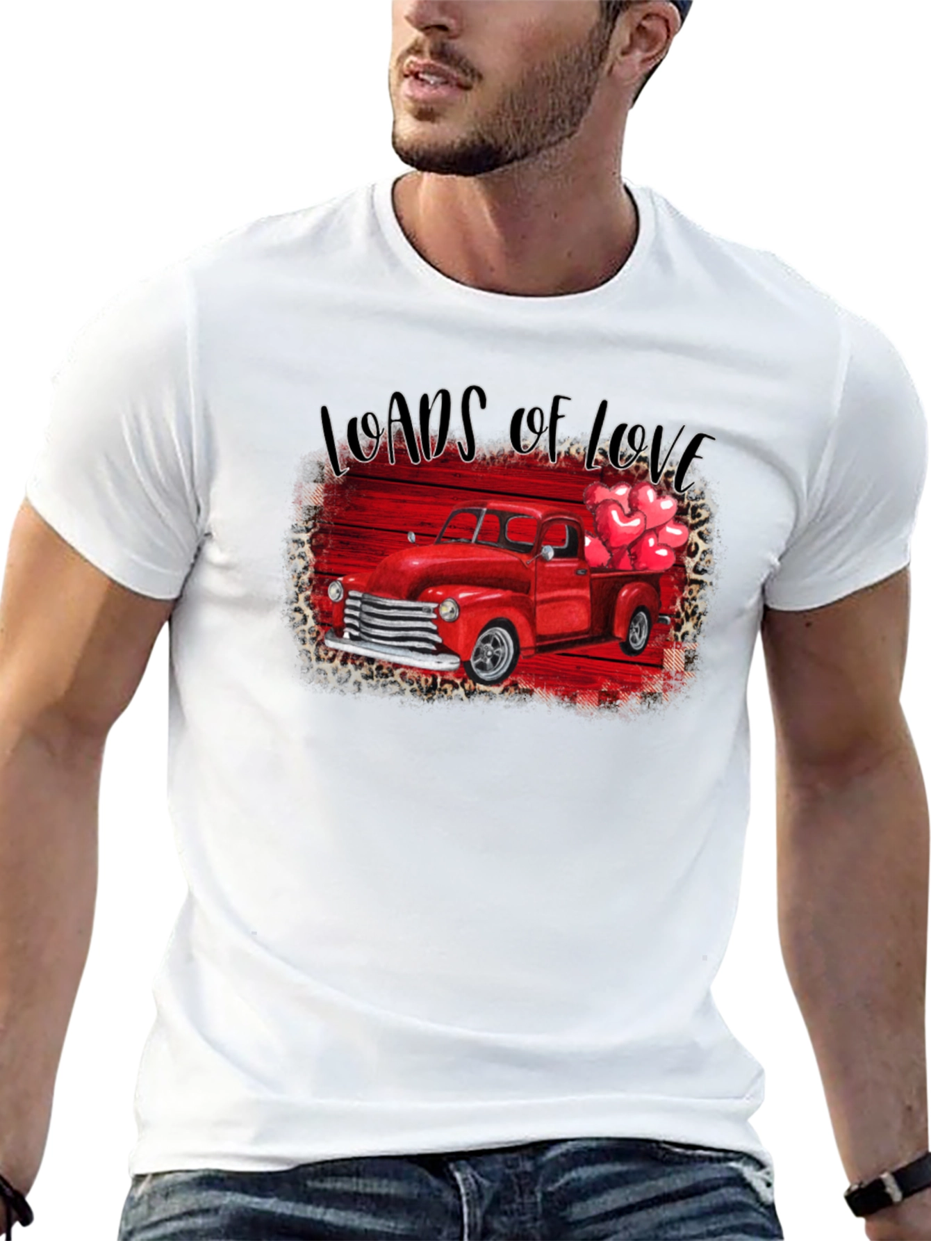 Loads of Love Valentines Truck T-Shirt