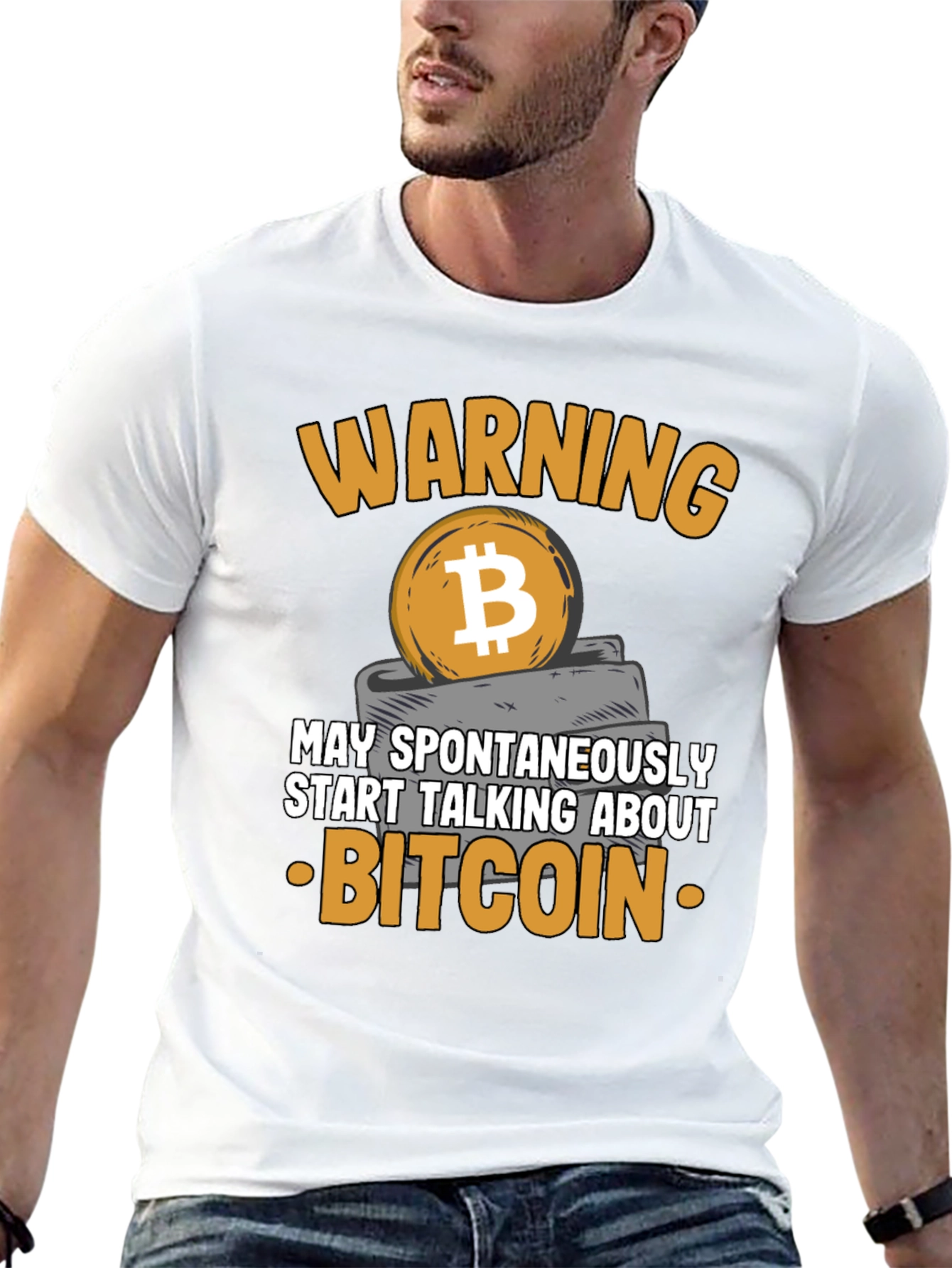 Bitcoin Warning T-Shirt