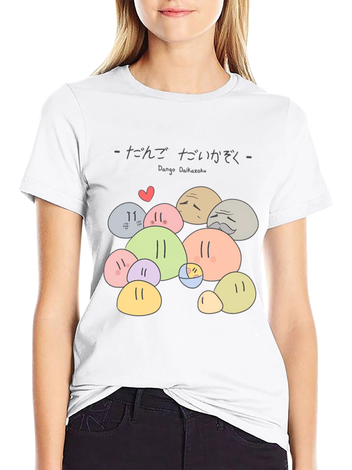 Dango Daikazoku Anime T-Shirt