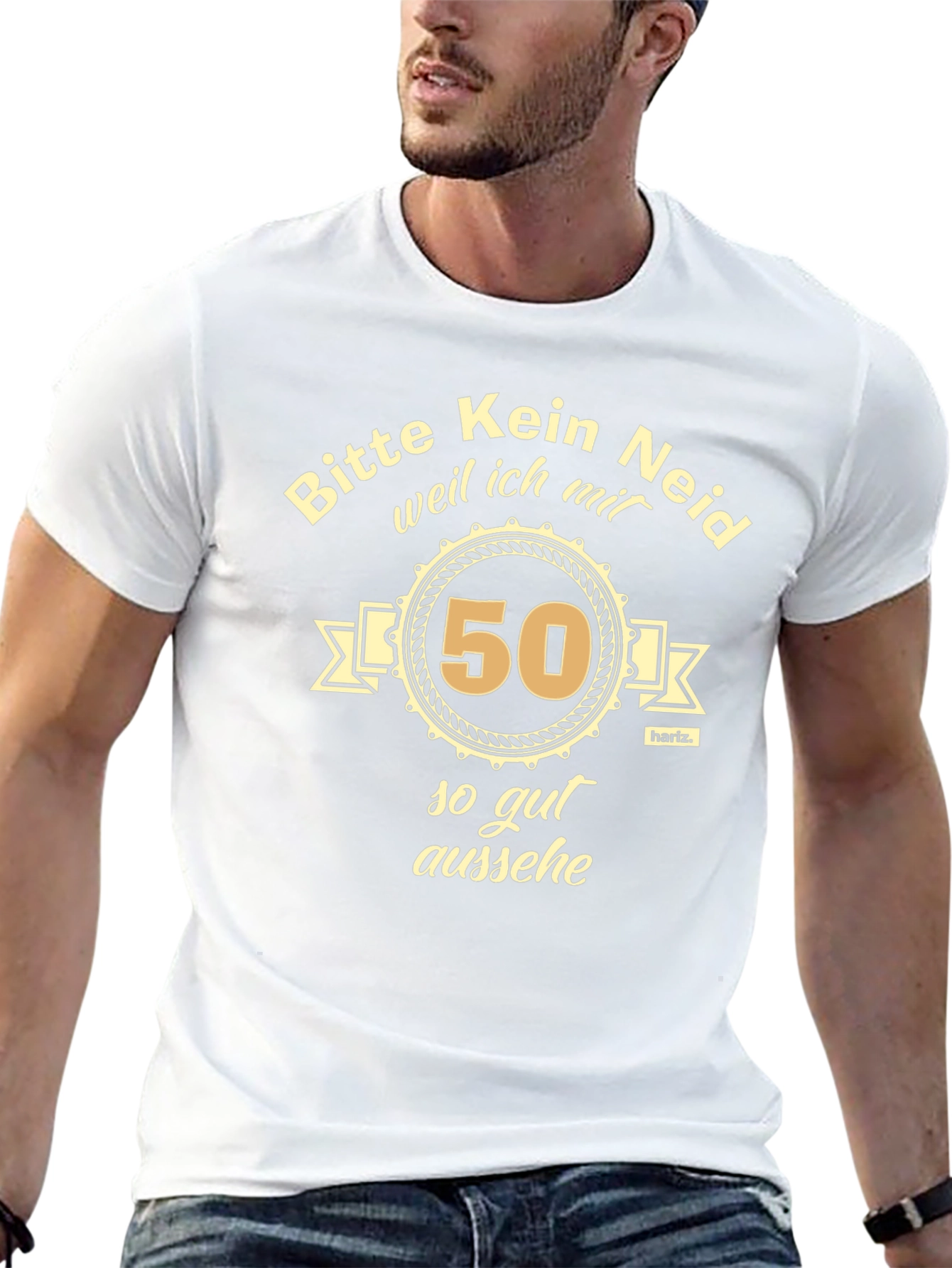 Funny 50th Birthday T-Shirt - Bitte Kein Neid