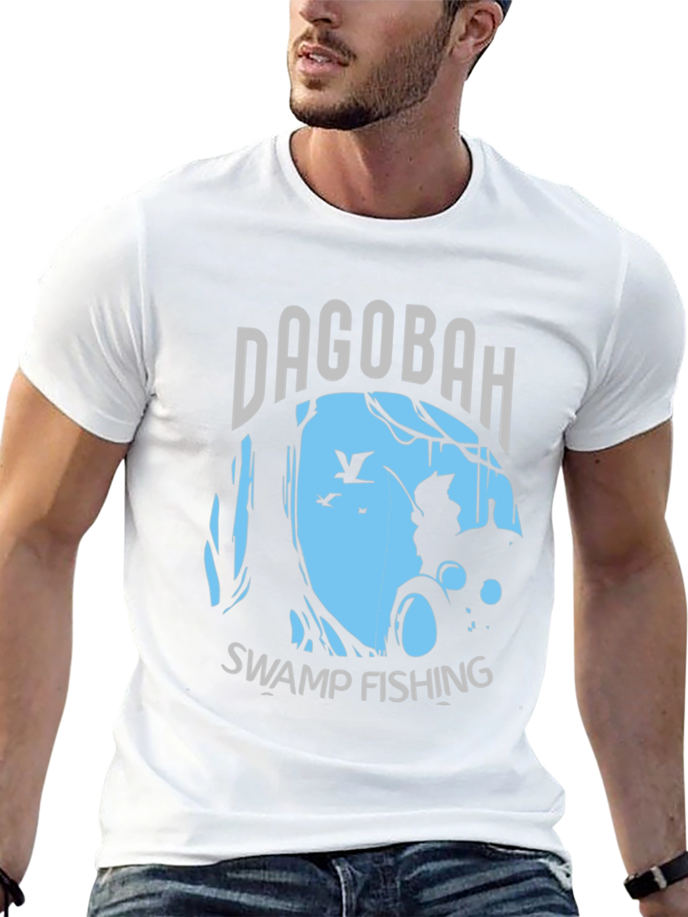 Dagobah Swamp Fishing Graphic Tee