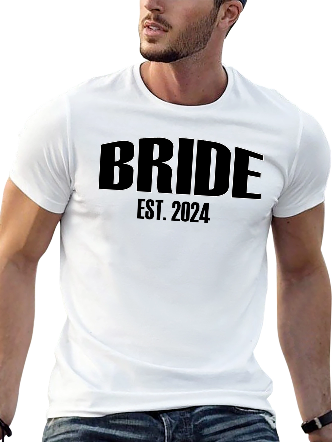 Bride Est. 2024 T-Shirt - Wedding Celebration Apparel