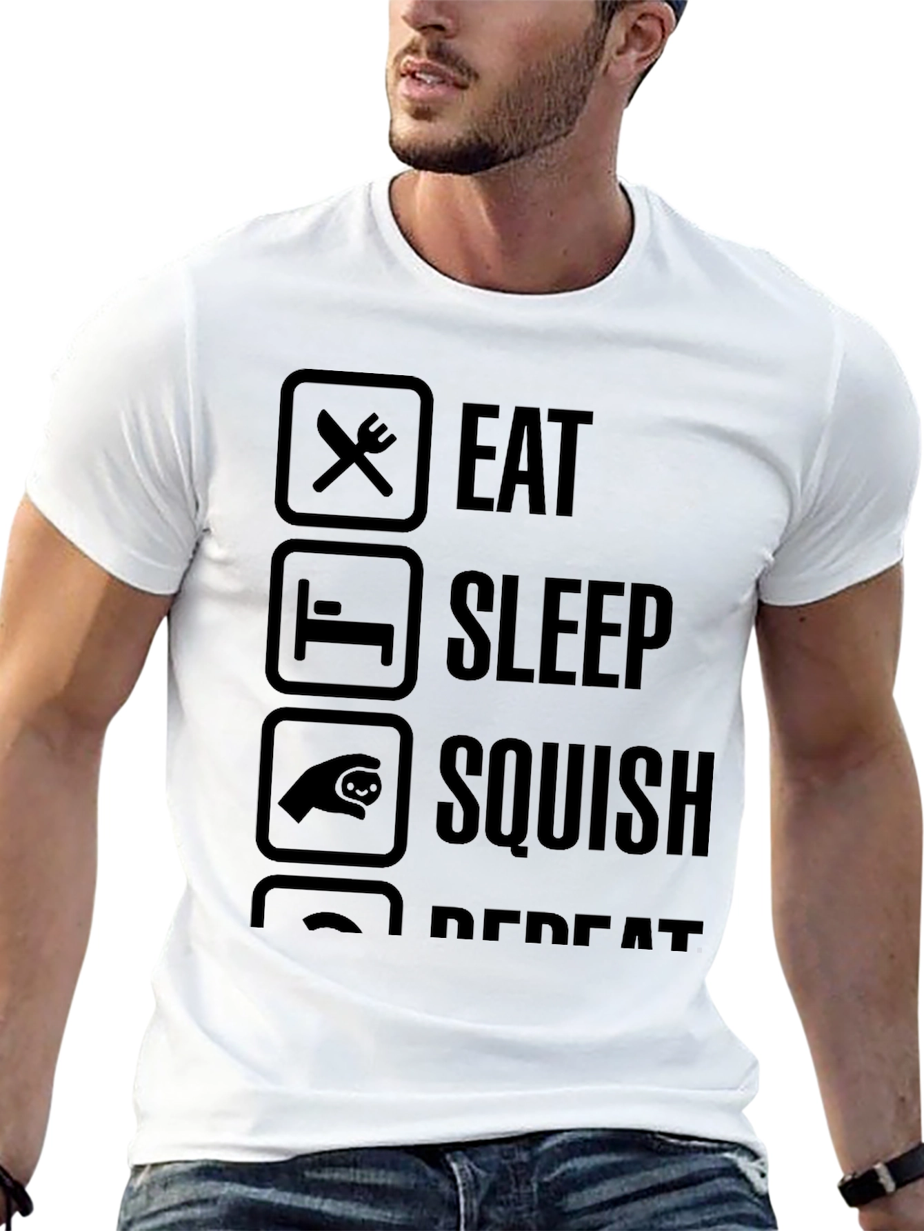 Eat Sleep Squish Repeat T-Shirt