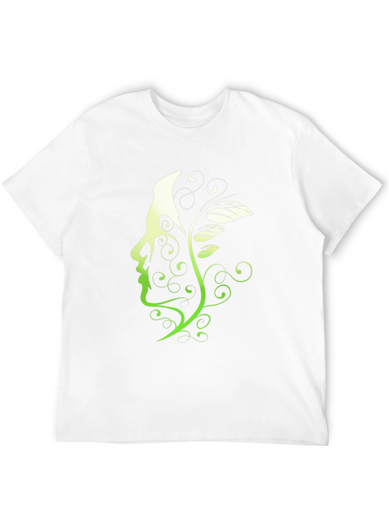 Nature Silhouette Graphic Tee - Black