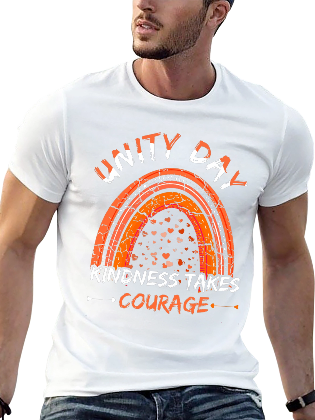 Unity Day Kindness Takes Courage T-Shirt
