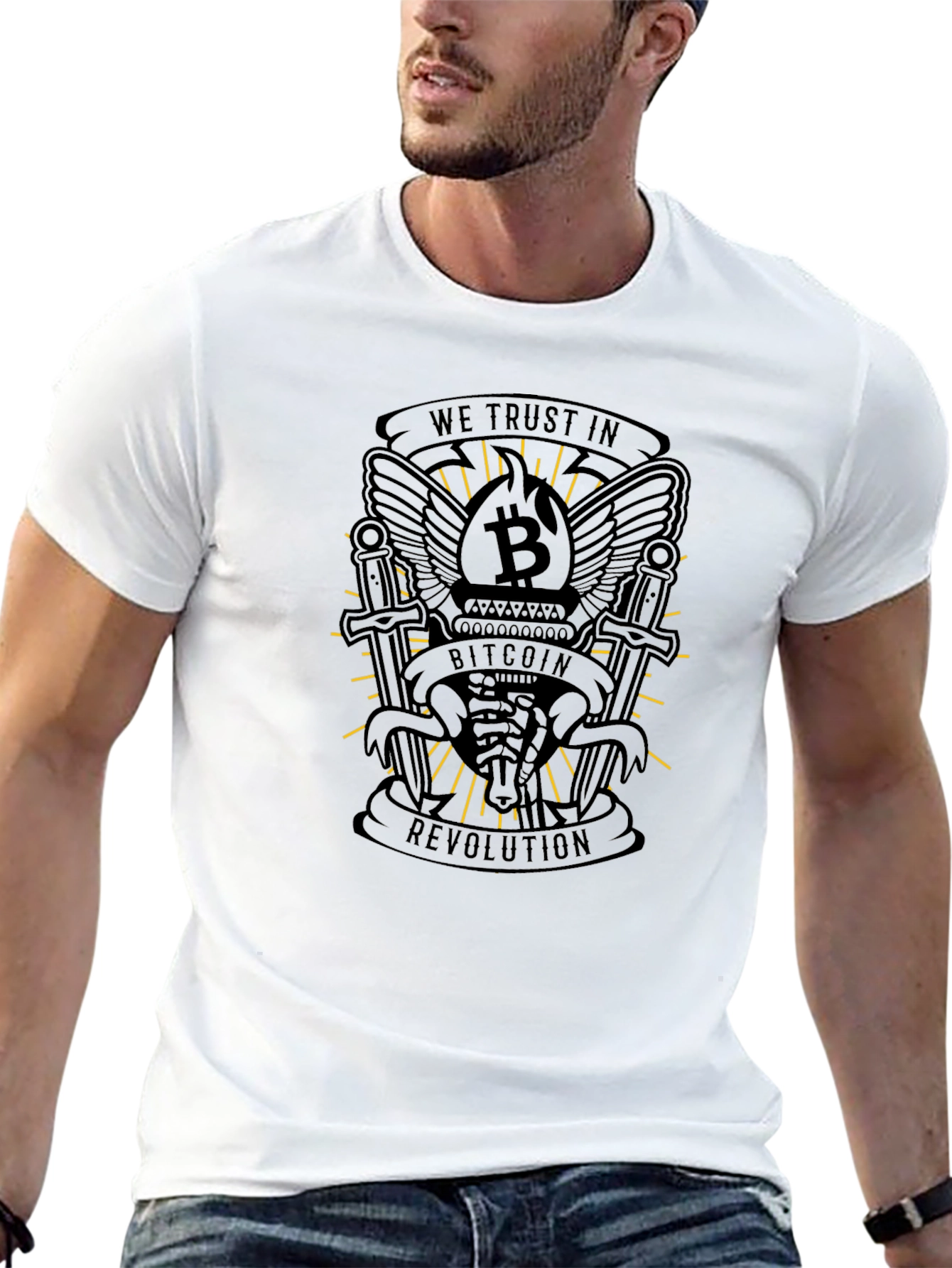 Bitcoin Revolution Black T-Shirt
