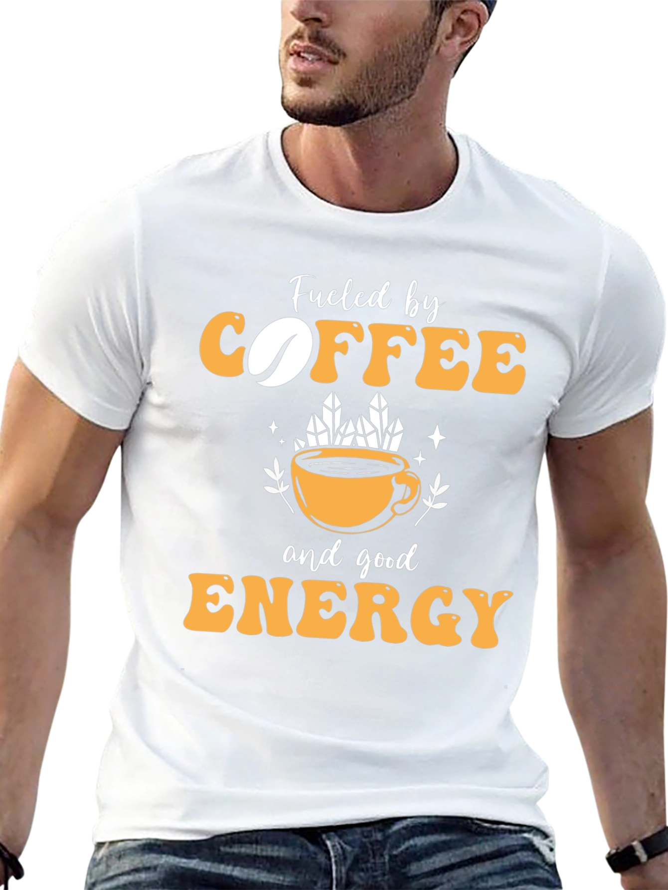 Fueled by Coffee and Good Energy T-Shirt