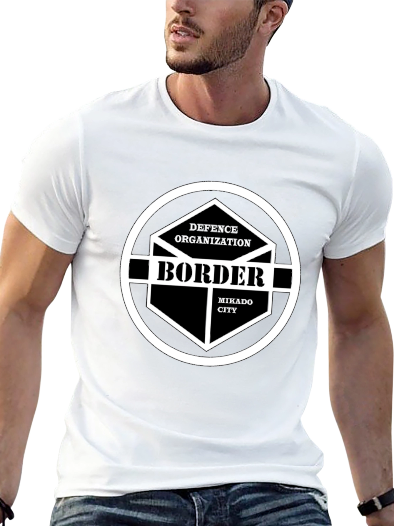 Defence Organization Border Mikado City T-Shirt