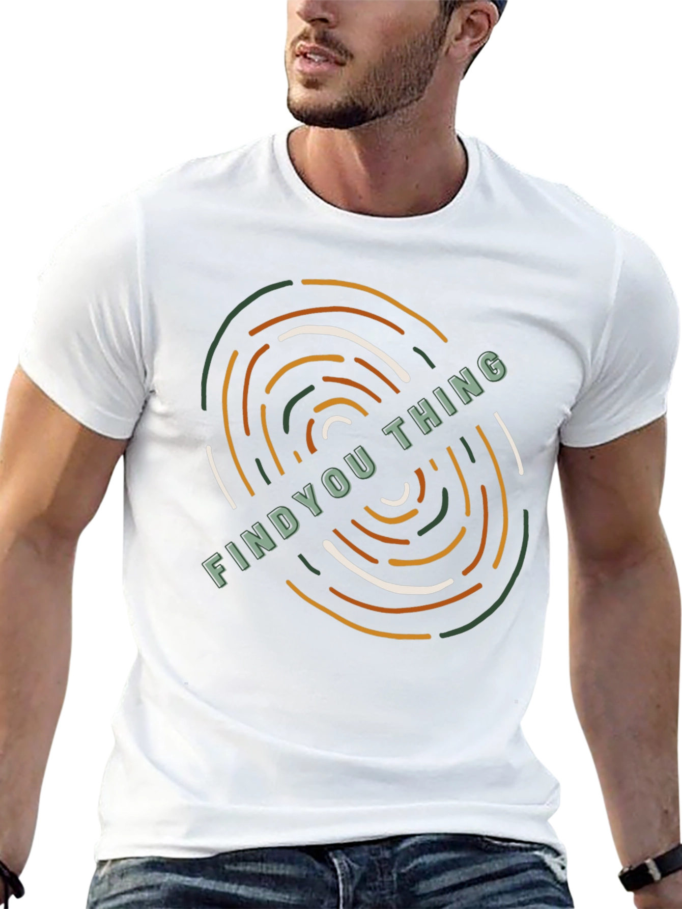 Find Your Thing Graphic Tee - Black
