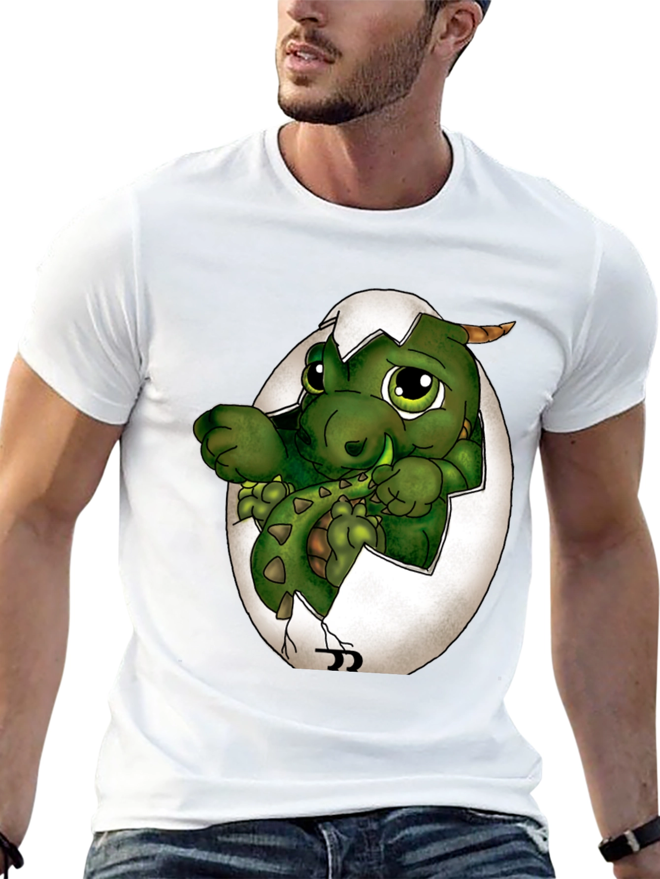 Dragon Hatchling T-Shirt - Cute Graphic Tee