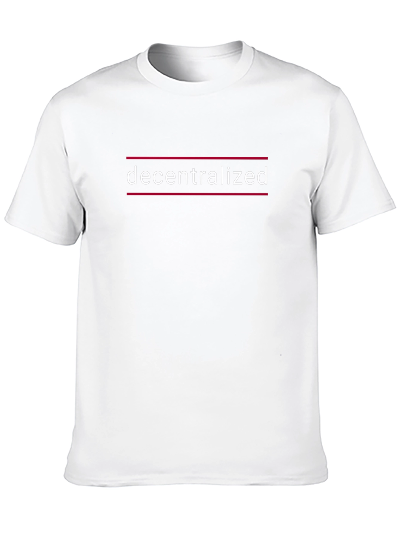 Decentralized Graphic Tee - Modern Style