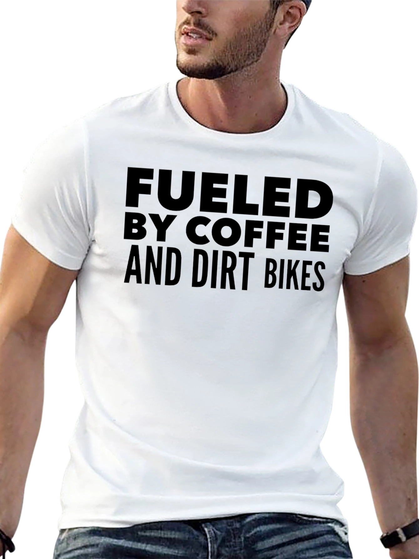 Fueled By Coffee and Dirt Bikes T-Shirt