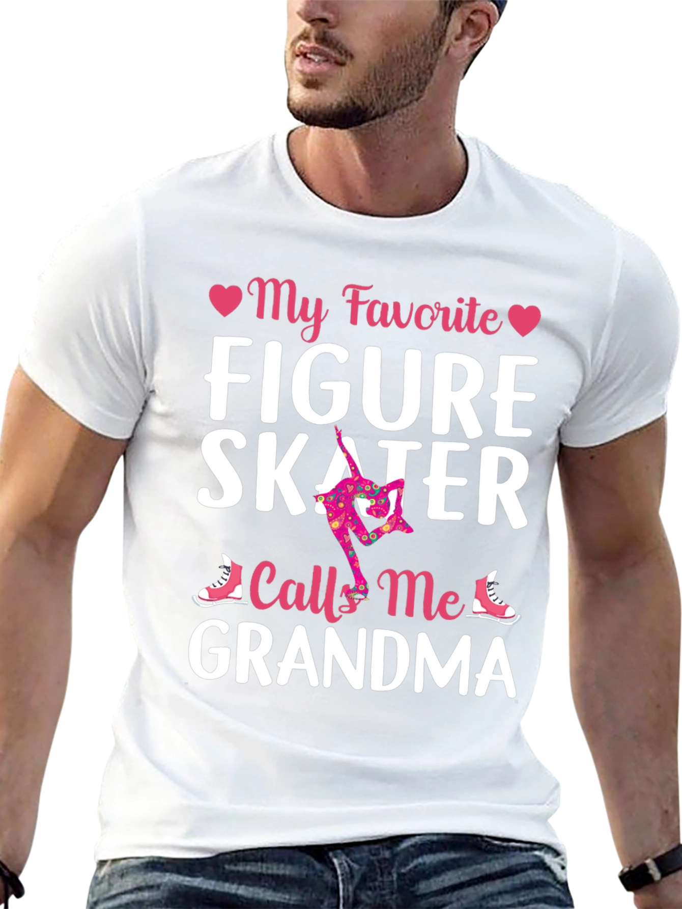 Figure Skater Grandma T-Shirt