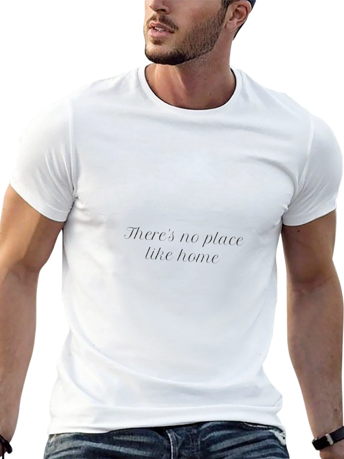 Theres No Place Like Home Black T-Shirt