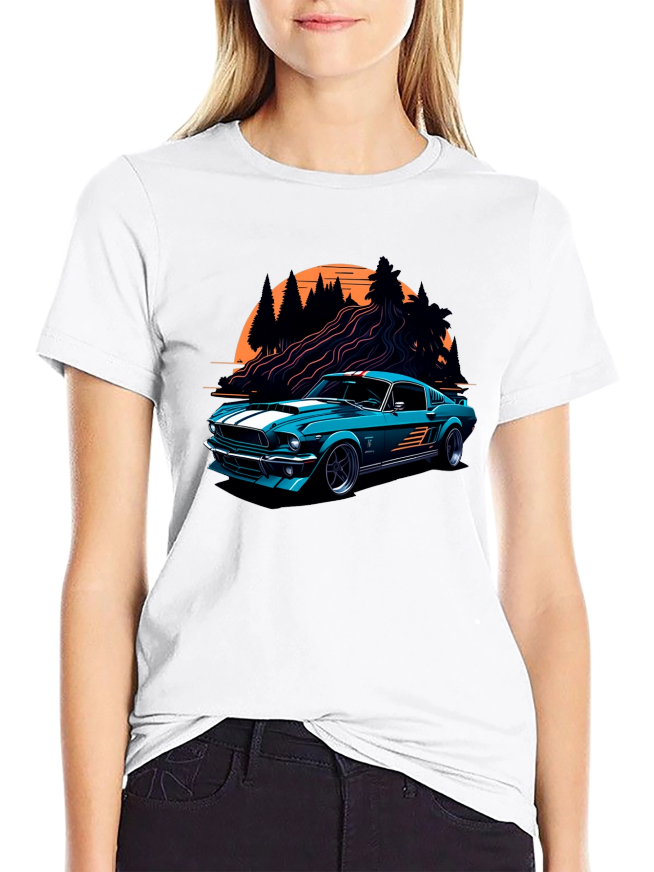 Classic Car Graphic Tee - Retro Style
