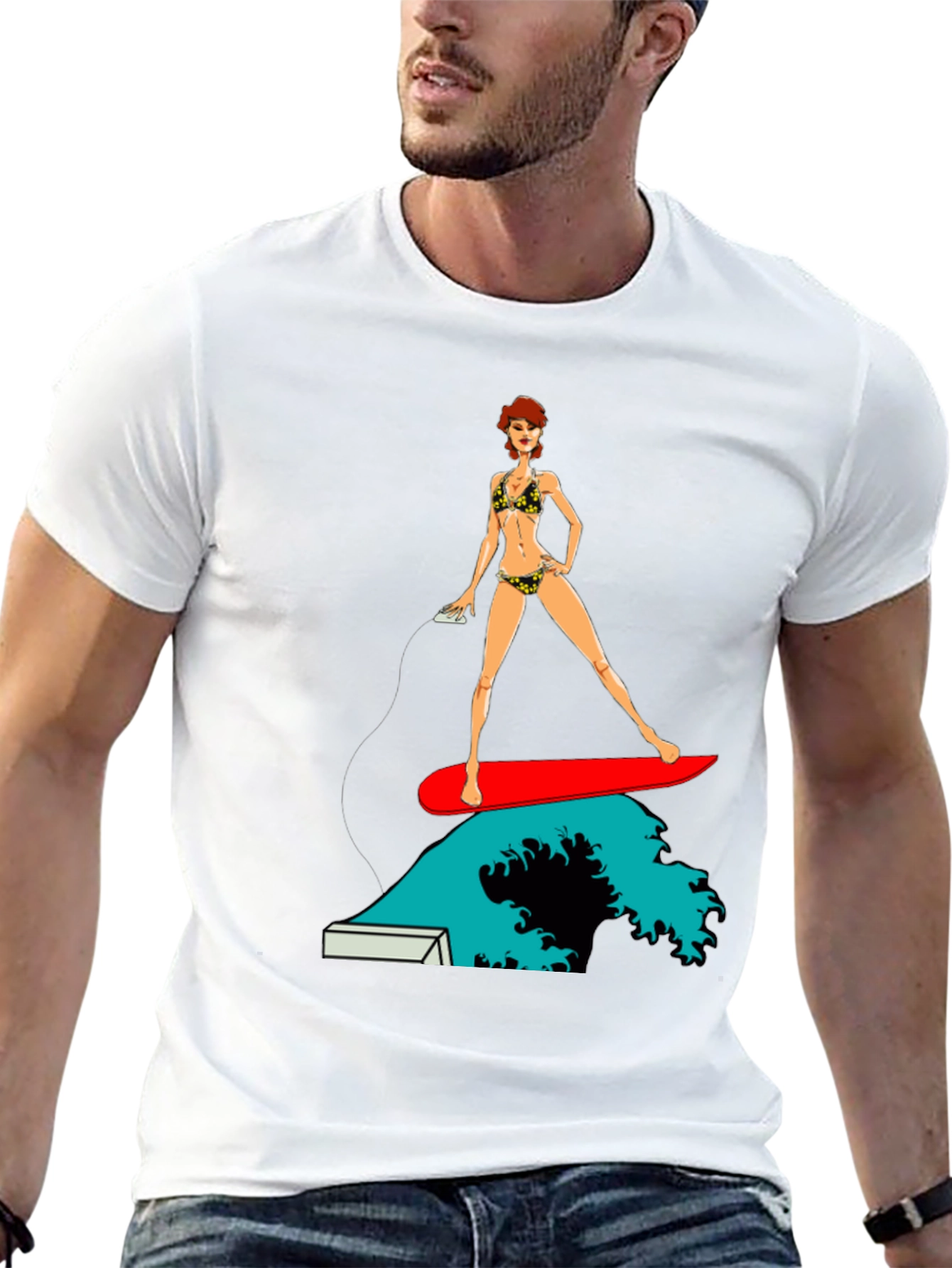 Surfs Up Iron T-Shirt