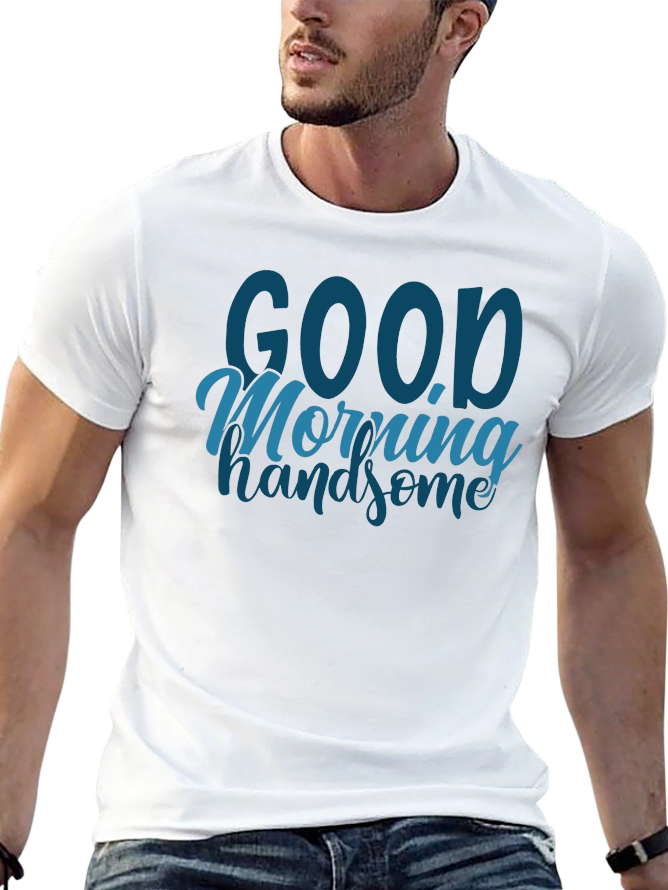 Good Morning Handsome Graphic Tee