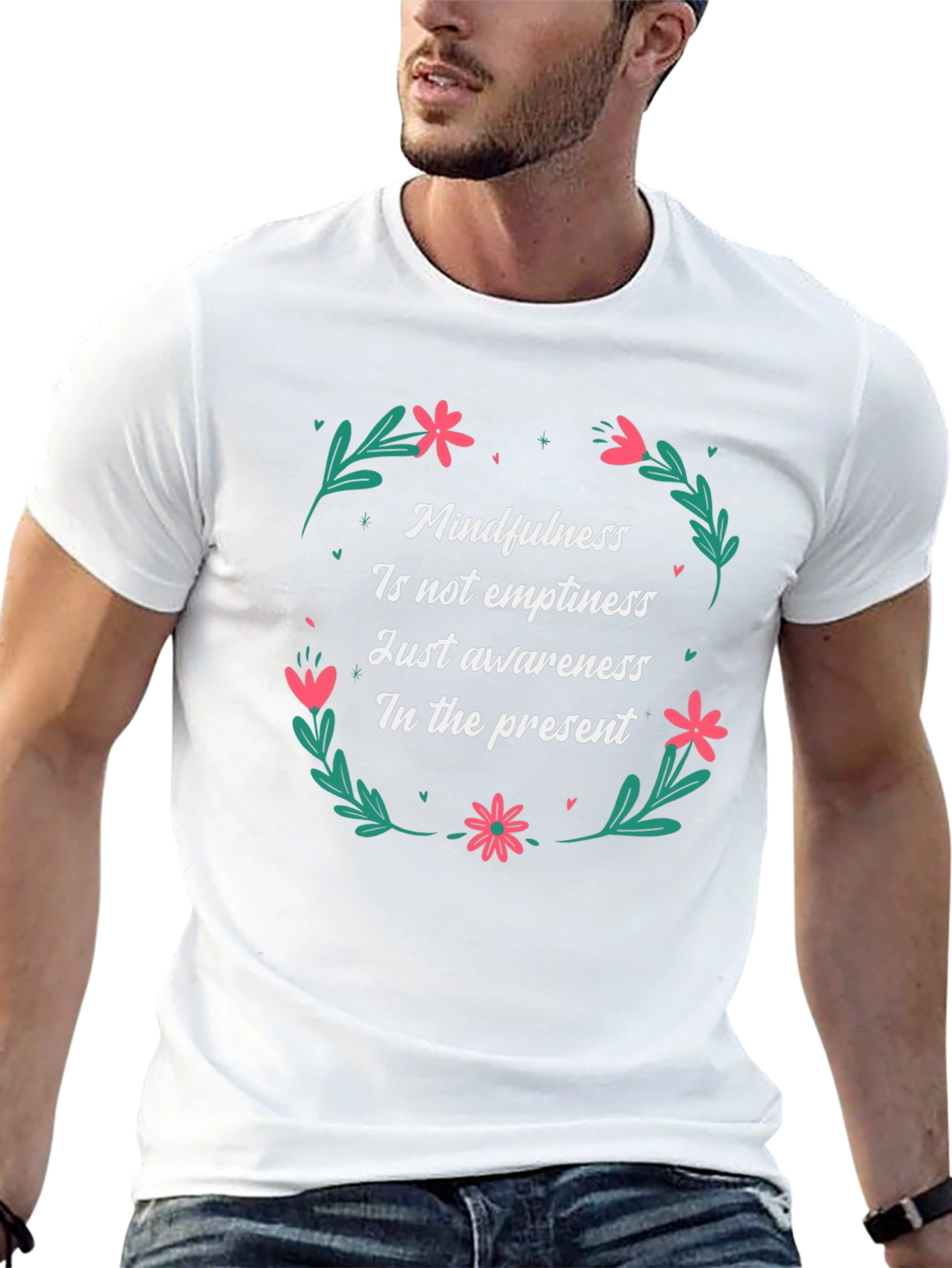 Mindfulness T-Shirt - Present Moment Awareness Tee