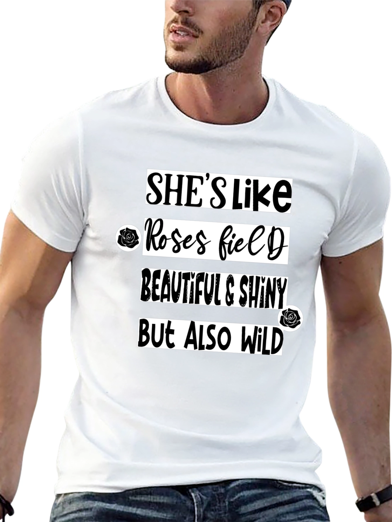 Shes Like Roses Field T-Shirt