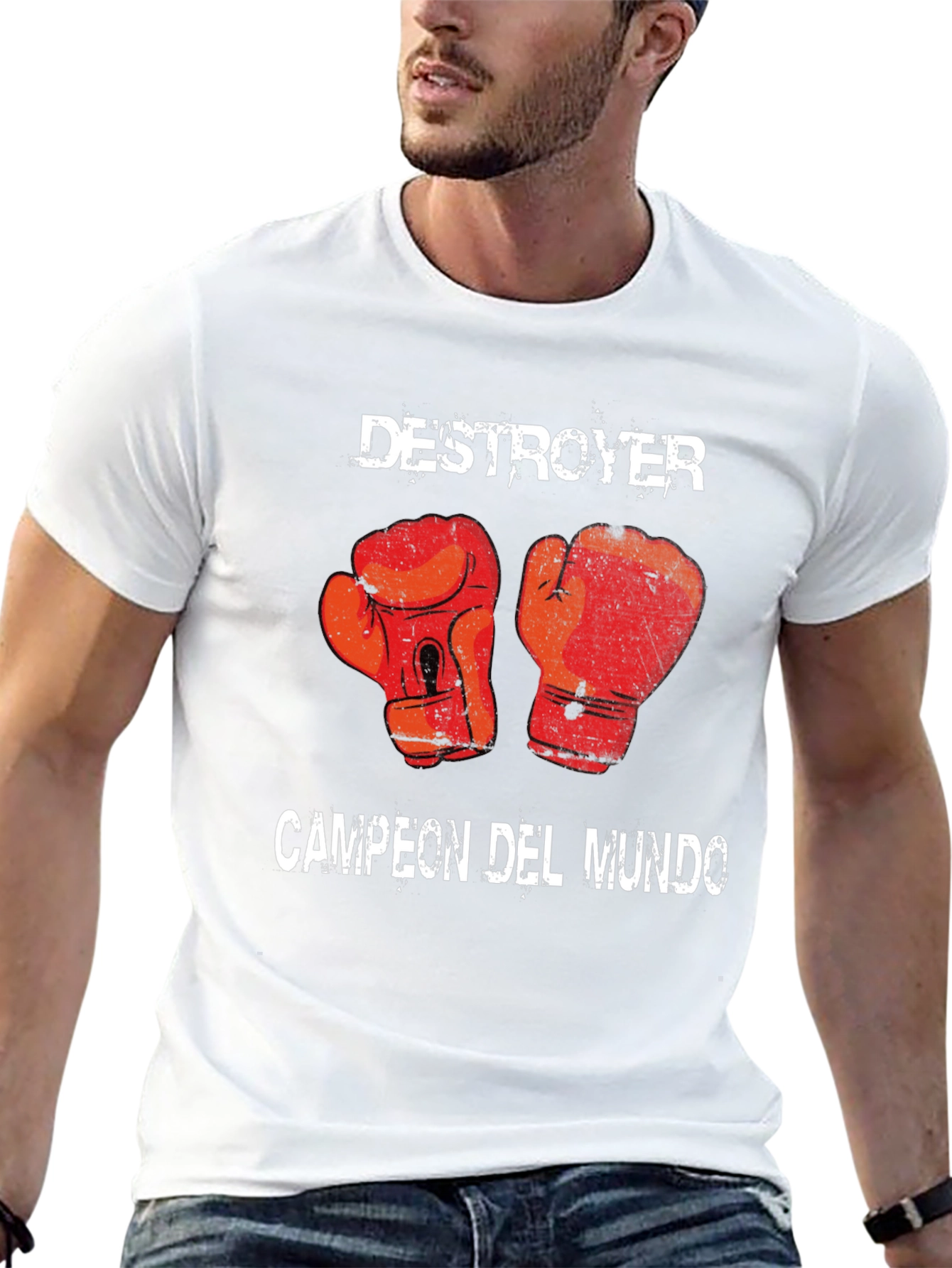 Destroyer Campeon Boxing Gloves T-Shirt