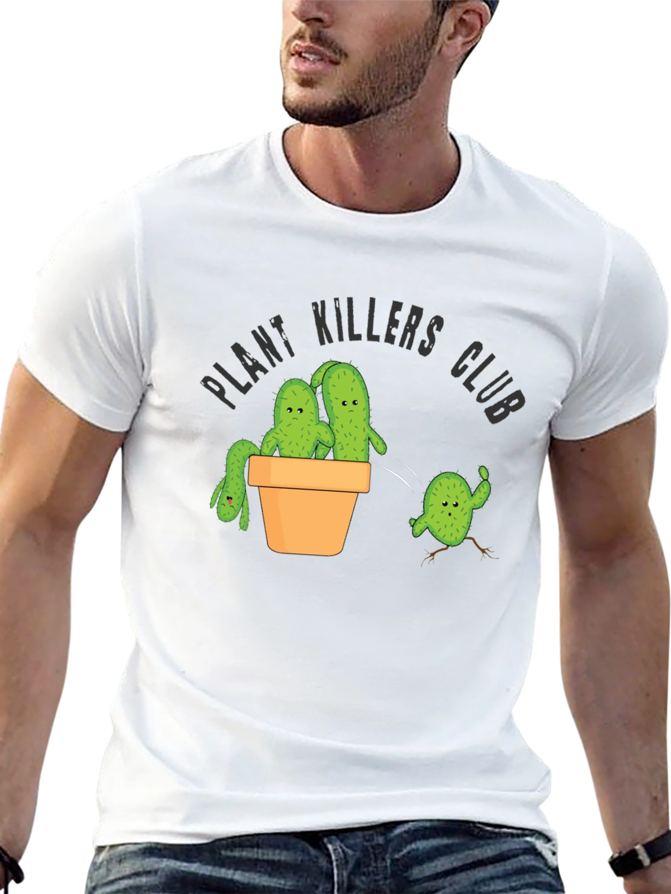 Plant Killers Club Black T-Shirt