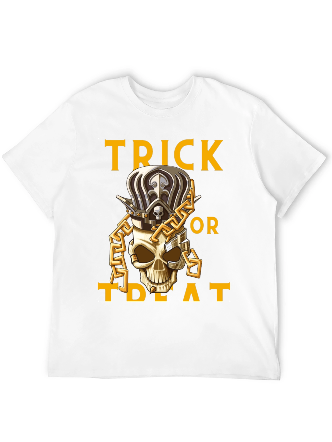Skull King Halloween T-Shirt: Trick or Treat