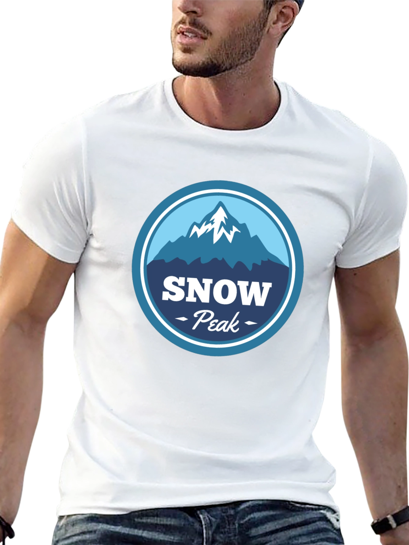 Snow Peak Graphic Tee - Mountain Adventure