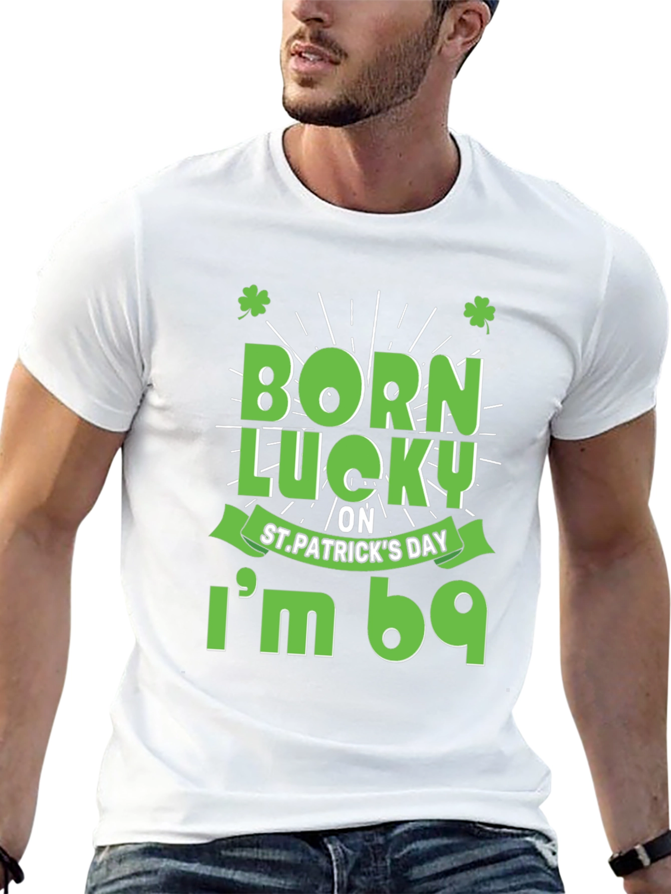 Born Lucky St. Patricks Day T-Shirt