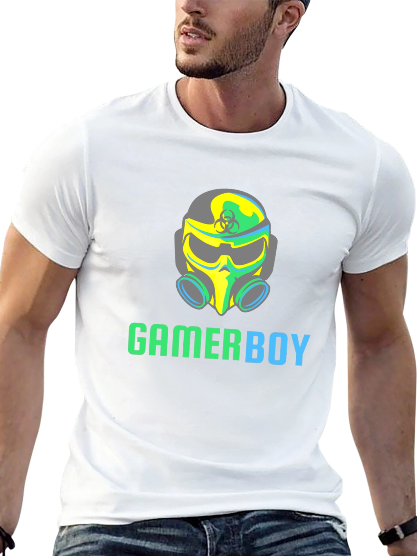 Gamerboy Biohazard Graphic Tee - Black