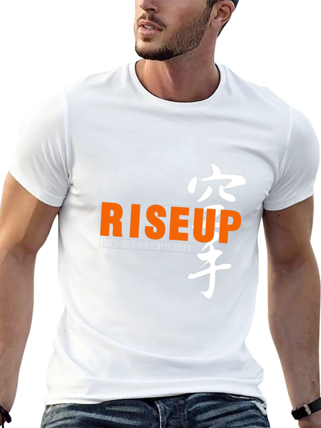 Karate Pride Graphic Tee - Rise Up T-Shirt