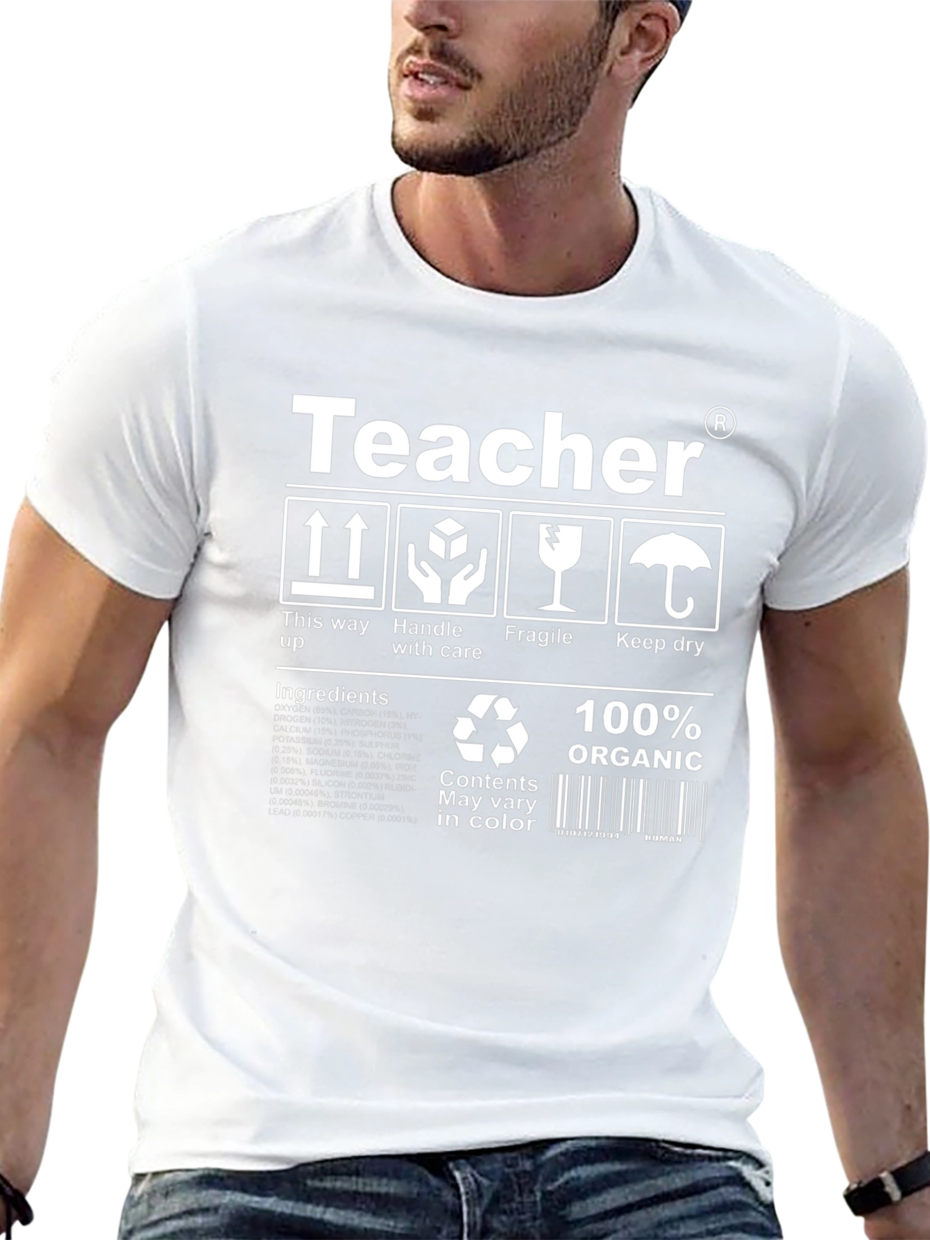 Teacher T-Shirt: Handle With Care