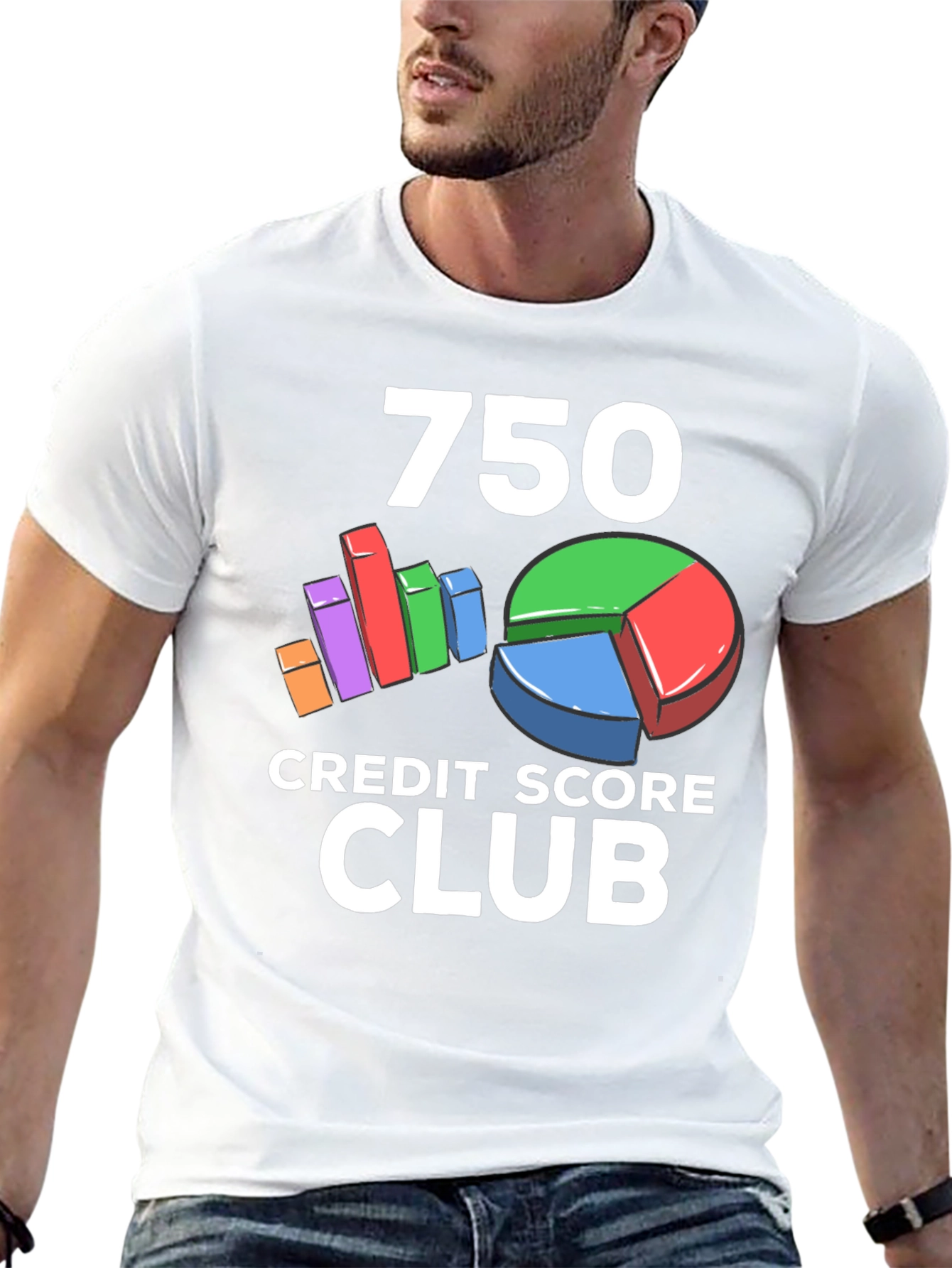750 Credit Score Club Graphic Tee