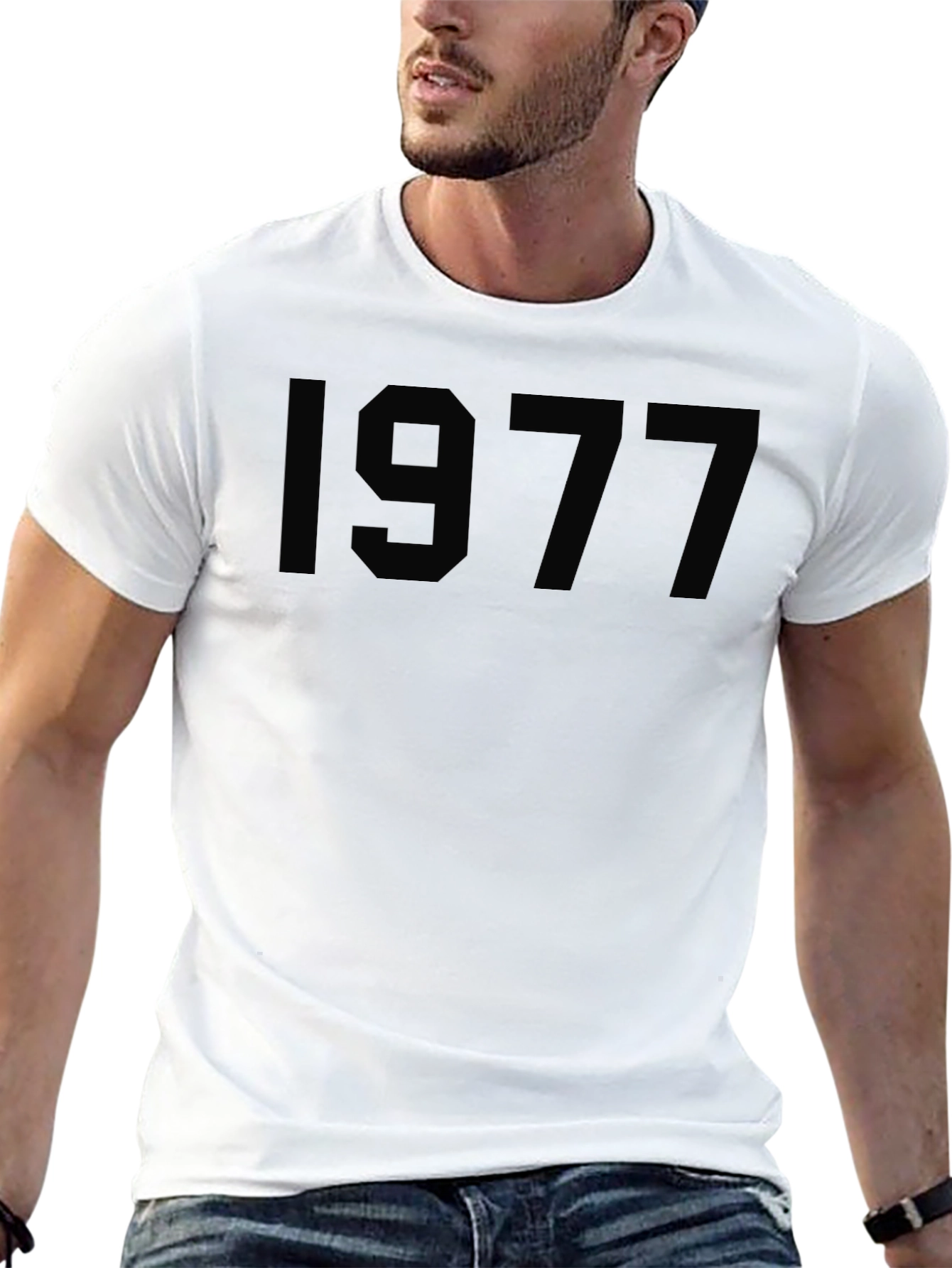 1977 Classic Black T-Shirt