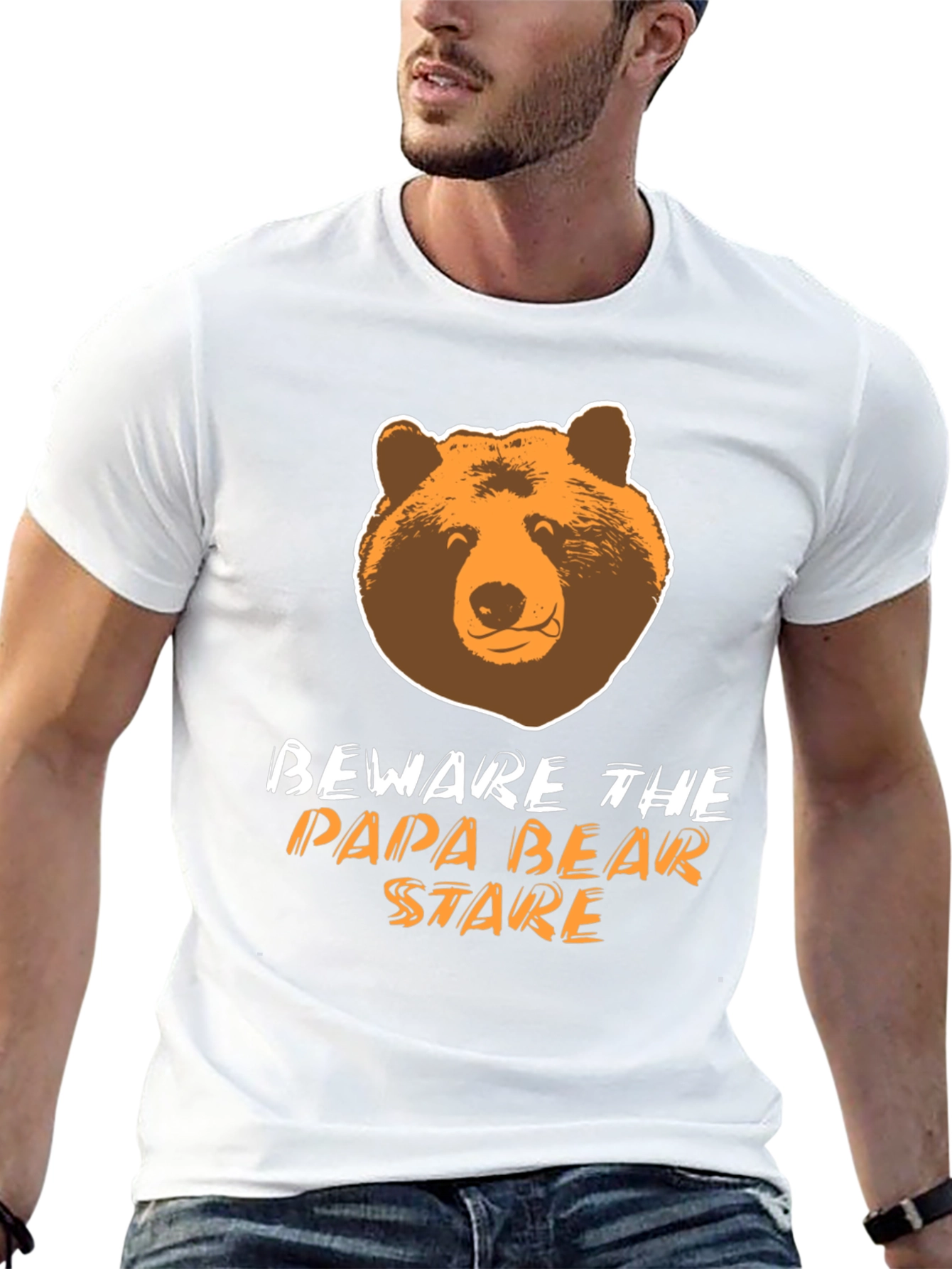 Beware the Papa Bear Stare T-Shirt